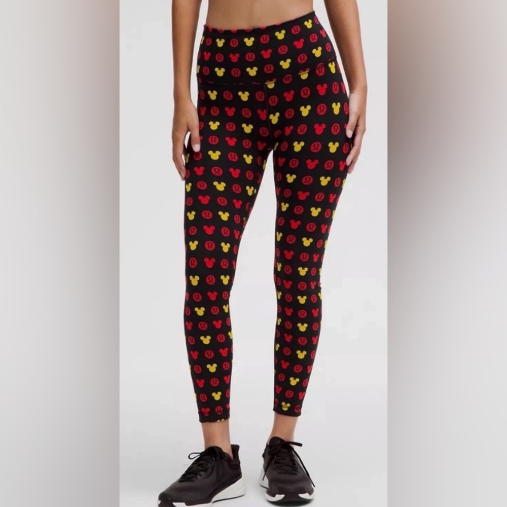 NWOT Lululemon Disney Wunder Train Leggings Sz 6
